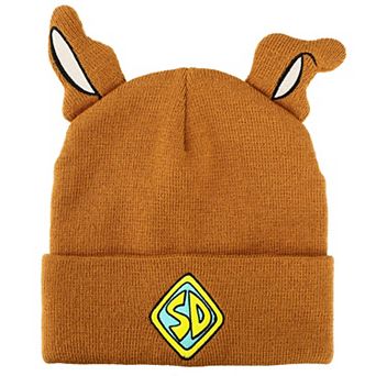 Scooby-Doo Ears Embroidered Knit Beanie