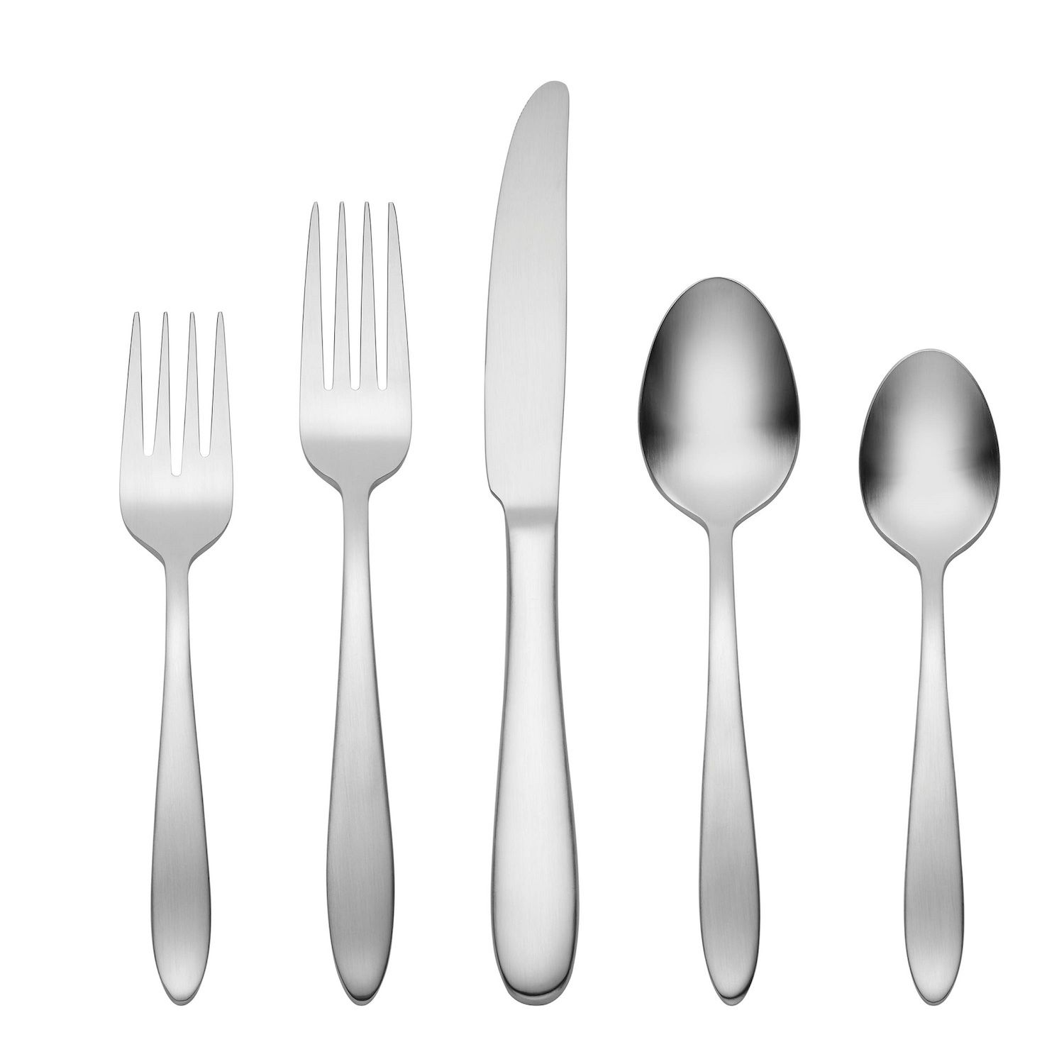 Oneida SATIN JUPITER Stainless Steel Flatware – 18/10 China, Dishwasher Safe (Used)-1179808