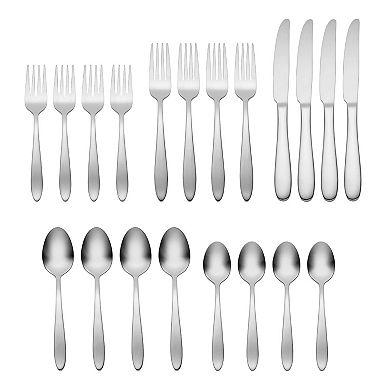 Oneida Mooncrest Satin 20-pc. Flatware Set