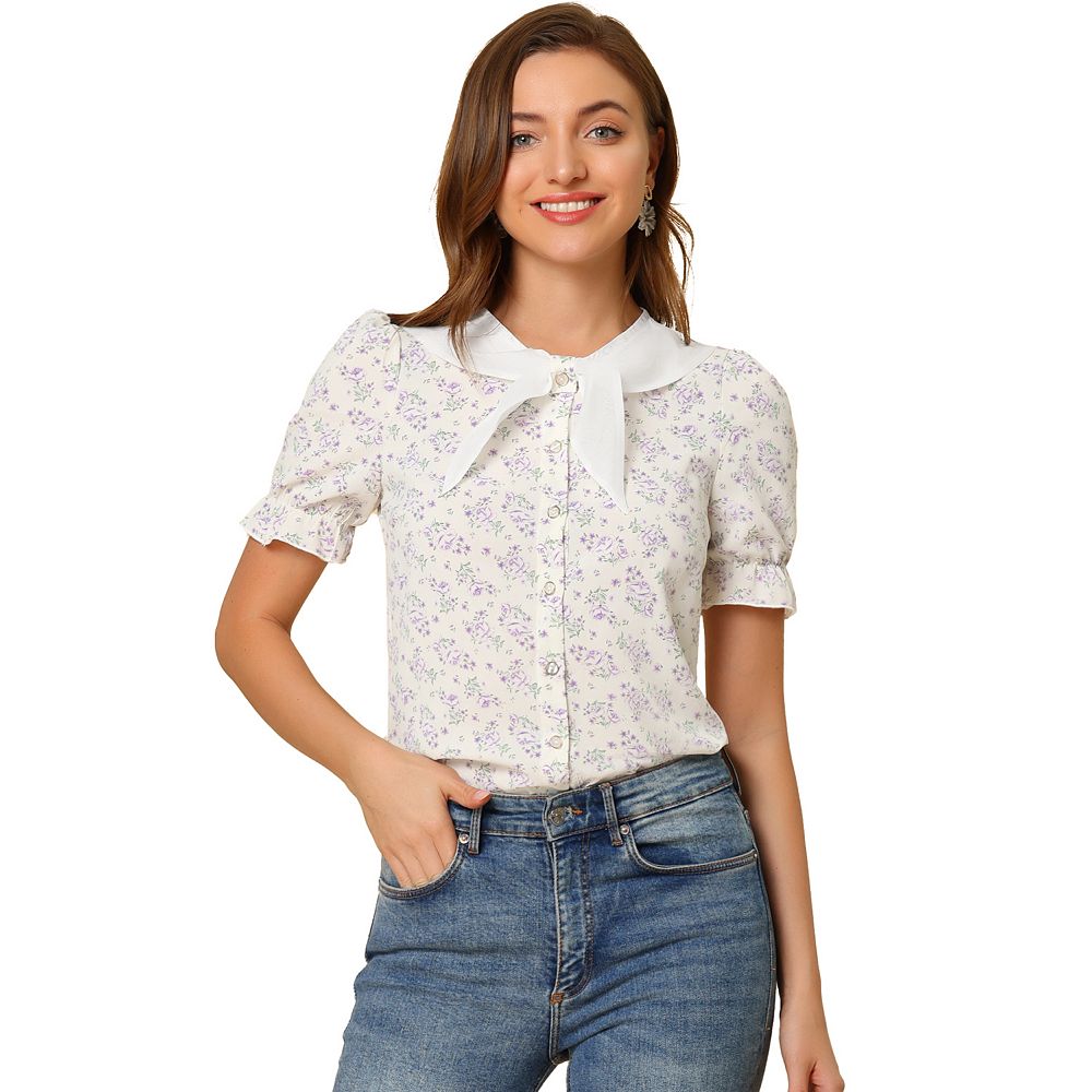 Puffy Neck Top