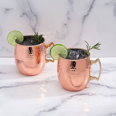 Cambridge Stainless Steel 2-pc. Moscow Mule Mug Set