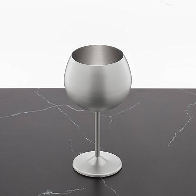 Cambridge 4-pc. Stainless Steel 12-oz. Wine Glass Set