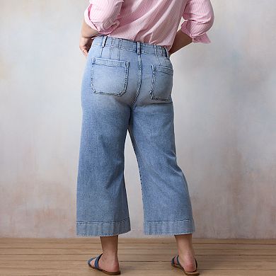 Plus Size LC Lauren Conrad Super High-Rise Laguna Jeans