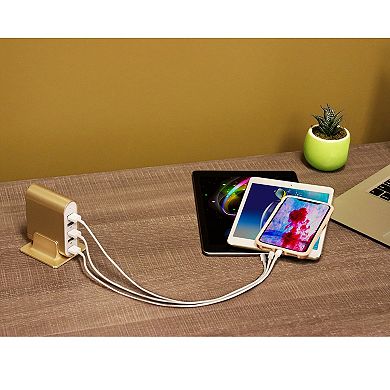 Trexonic 7.1 Amps 5 Port Universal USB Compact Charging Station