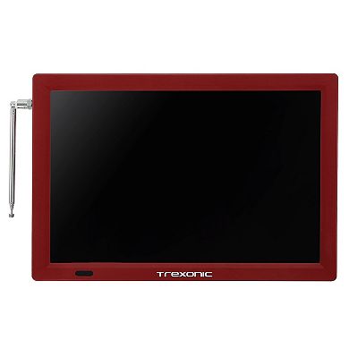 Trexonic Portable Rechargeable 14-in. LED TV & Built-In Digital Tuner