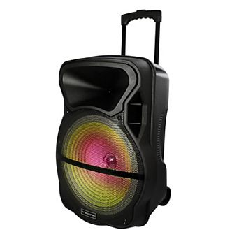 Trexonic Combination 15 in Bluetooth Portable Speaker & Tripod Stand
