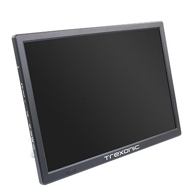 Trexonic Portable Rechargeable 15.4-in. LED TV