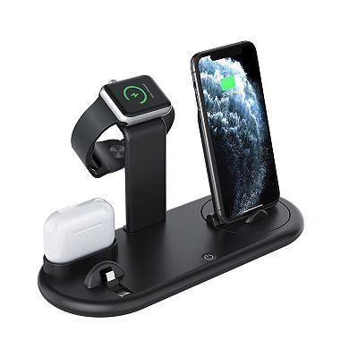 Trexonic 7-in-1 Qi Wireless Charging Station