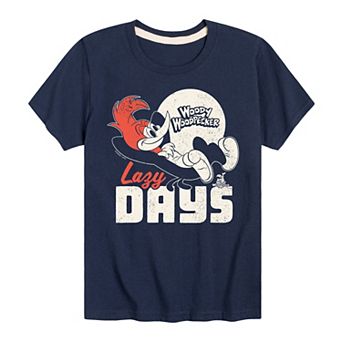 Boys 8-20 Woody Woodpecker Lazy Days Graphic Tee
