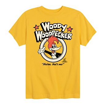 Boys 8-20 Woody Woodpecker Yesiree Thats Me Graphic Tee