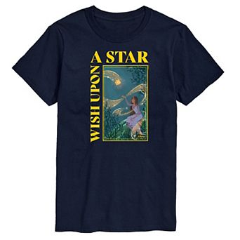 Disney's Wish Big & Tall Wish Upon A Star Graphic Tee