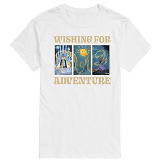 Disney's Wish Big & Tall Wishing For Adventure Graphic Tee