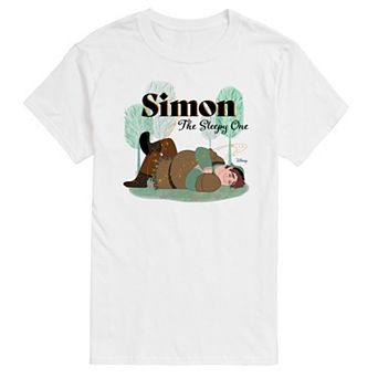 Disney's Wish Big & Tall Simon The Sleepy One Graphic Tee