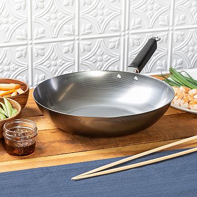 Joyce Chen 12-in. Carbon Steel Frypan