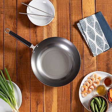 Joyce Chen 12-in. Carbon Steel Frypan