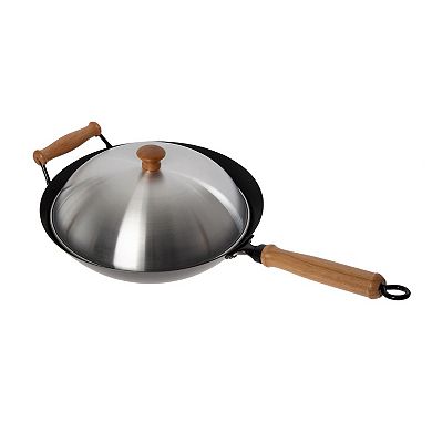 Joyce Chen 14-in. Excalibur Wok Set