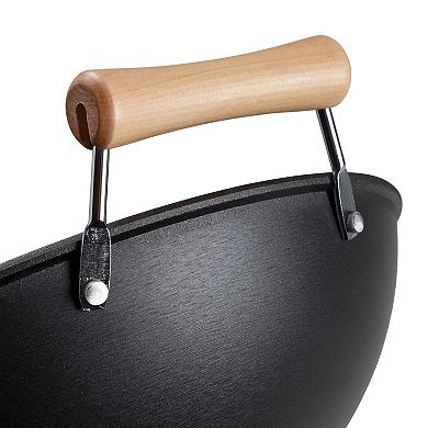 Joyce Chen 14-in. Double Handle Cast Iron Wok