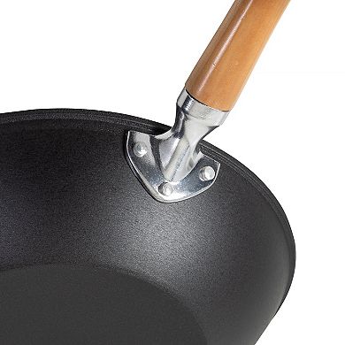 Joyce Chen 11.5-in. Cast Iron Stir Frypan