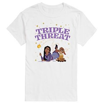 Disney's Wish Big & Tall Triple Threat Graphic Tee