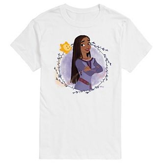 Disney's Wish Big & Tall Asha And Star Graphic Tee