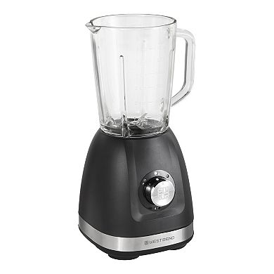 West Bend 48-oz. Multi-Function Glass Jar Blender with Travel Cup