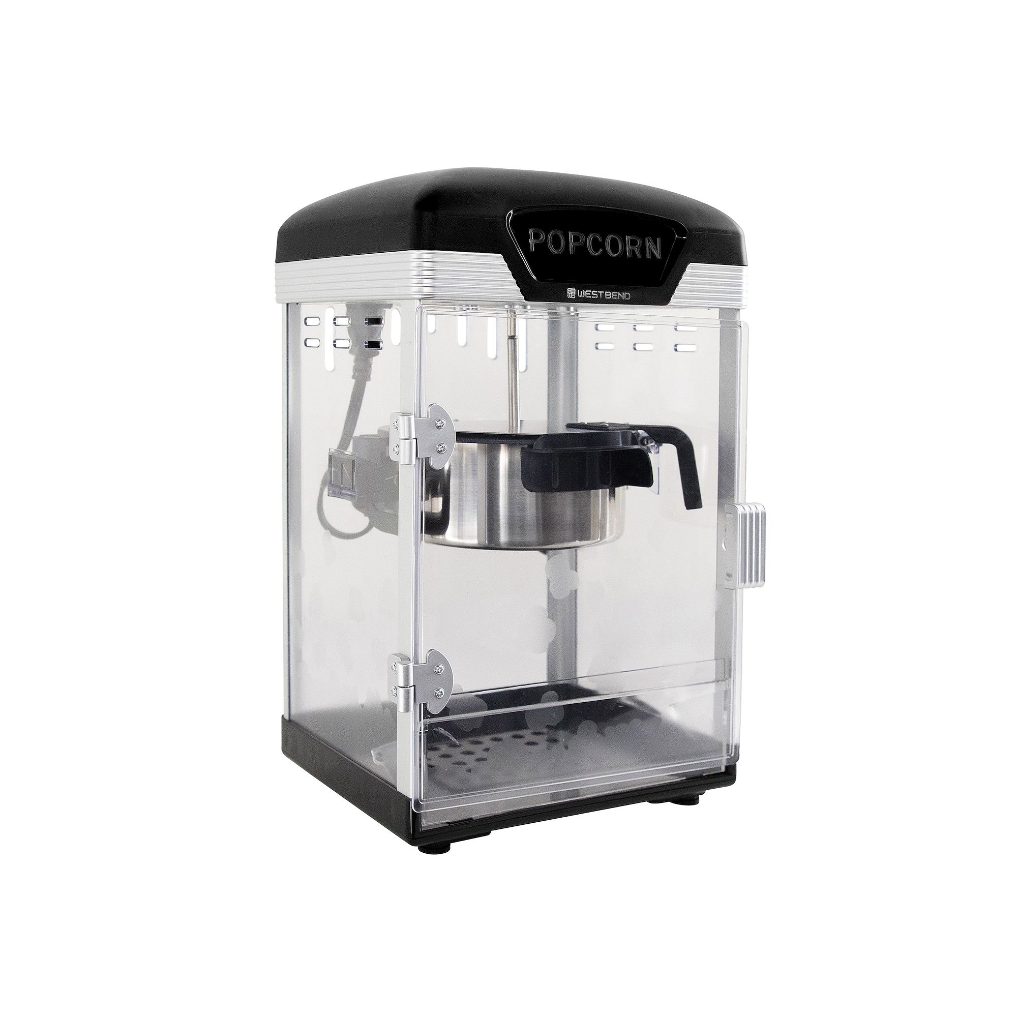 West Bend Theater Crazy 4-qt. Popcorn Machine, Black