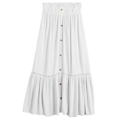Girls 6-20 SO® Button-Front Maxi Skirt in Regular Plus Size