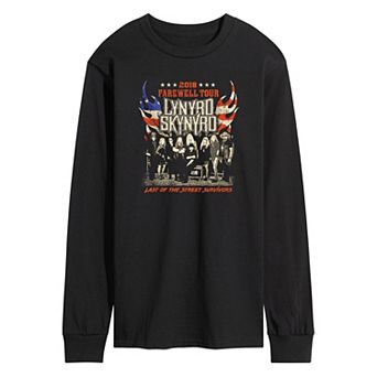 Men's Lynyrd Skynyrd Farewell Tour 18 Long Sleeve Graphic Tee