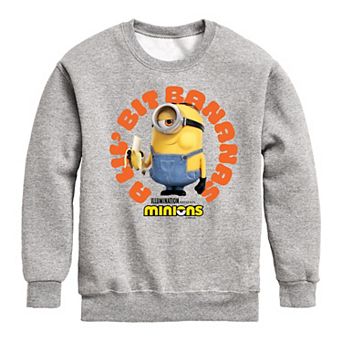 Boys 8-20 Despicable Me A Lil Bit Bananas Fleece Sweatshirt