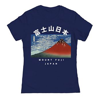 Juniors' Mount Fuji Graphic Tee