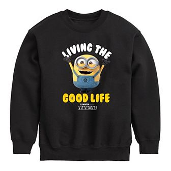 Boys 8-20 Despicable Me Living The Good Life Fleece Sweatshirt