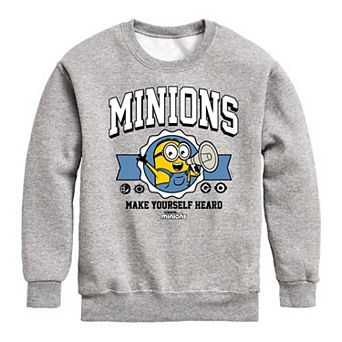 Boys 8-20 Despicable Me Minions Collegiate Fleece Sweatshirt