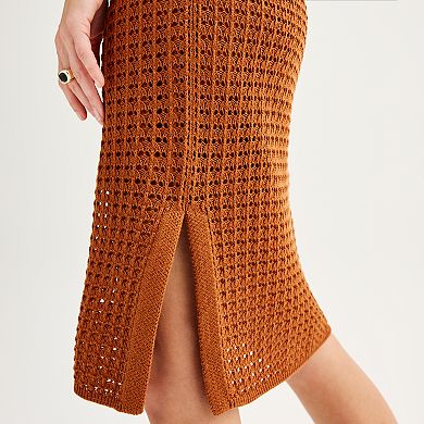 Women's Nine West Crochet Skirt