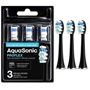 AquaSonic ProFlex 3 pk Replacement Brush Heads