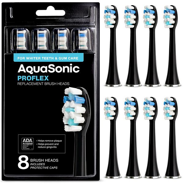 AquaSonic ProFlex 8pk. Replacement Brush Heads
