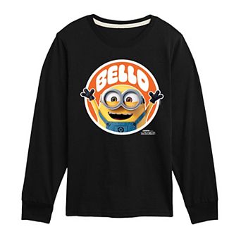 Boys 8-20 Despicable Me Bello Minion Long Sleeve Graphic Tee