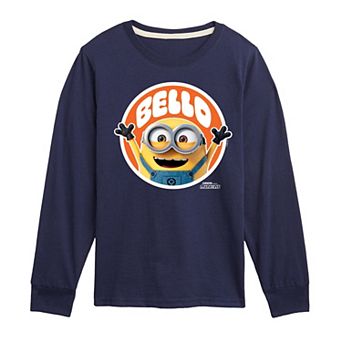 Boys 8-20 Despicable Me Bello Minion Long Sleeve Graphic Tee