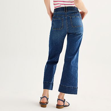 Women's Draper James High-Rise Wide-Leg Jeans
