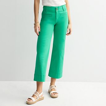 Women's Draper James High-Rise Wide-Leg Jeans