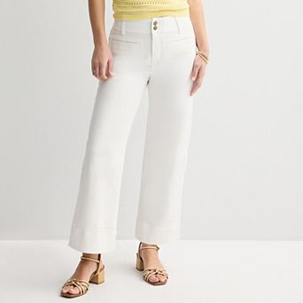 Women's Draper James High-Rise Wide-Leg Jeans