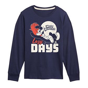Boys 8-20 Woody Woodpecker Lazy Days Long Sleeve Graphic Tee