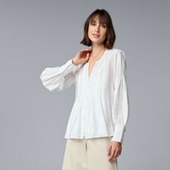 Kohls vera sale wang blouses