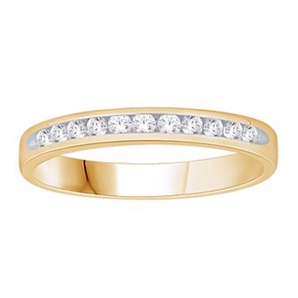 Diamond Medley 14k Gold 1/4 Carat T.W. Lab-Grown Diamond Ring