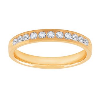 Diamond Medley 14k Gold 1/3 Carat T.W. Lab-Grown Diamond Ring