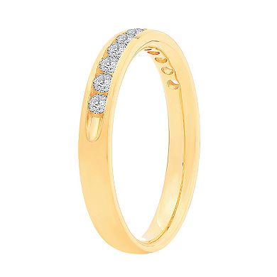 Galaxie Solaire 14k Gold 1/3 Carat T.W. Lab-Grown Diamond Ring