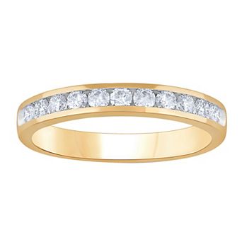 Galaxie Solaire 14k Gold 1/2 Carat T.W. Lab-Grown Diamond Ring