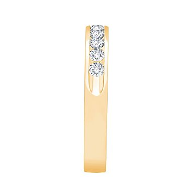 Galaxie Solaire 14k Gold 1/2 Carat T.W. Lab-Grown Diamond Ring