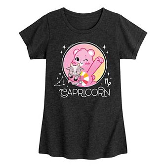 Girls 7-16 Care Bears Unlock The Magic Capricorn Graphic Tee