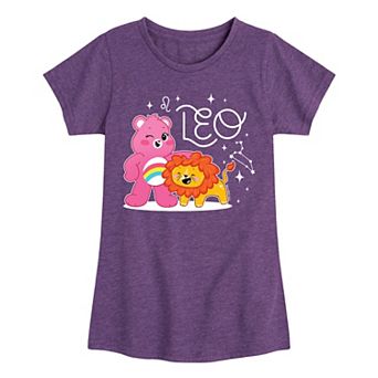 Girls 7-16 Care Bears Unlock The Magic Leo Graphic Tee