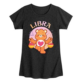 Girls 7-16 Care Bears Unlock The Magic Libra Graphic Tee